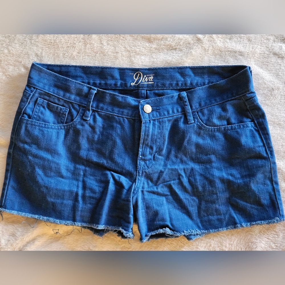 Old Navy Diva Dark Blue Jean Shorts